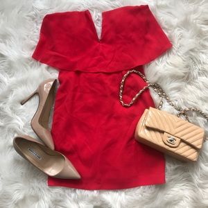 Bcbg strapless cocktail dress